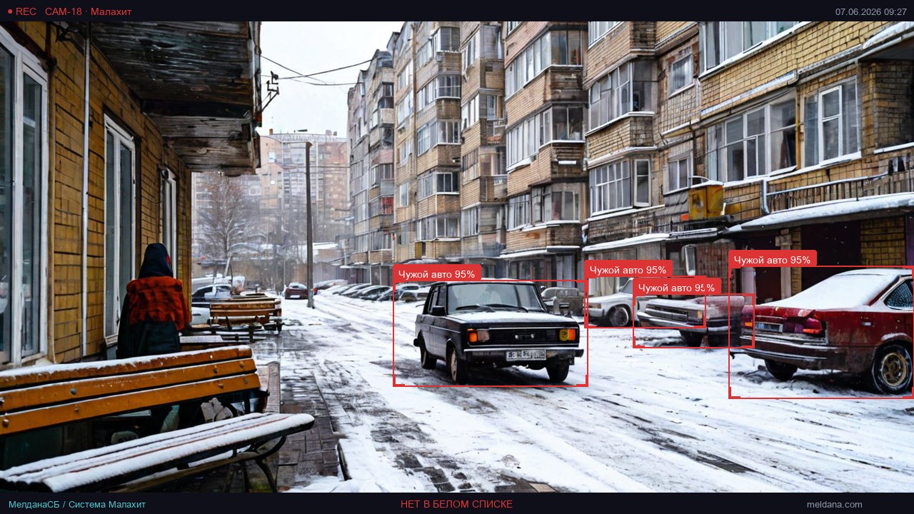 Контроль номеров на парковке ЖК в Орле — от 2 100 ₽/въезд/мес