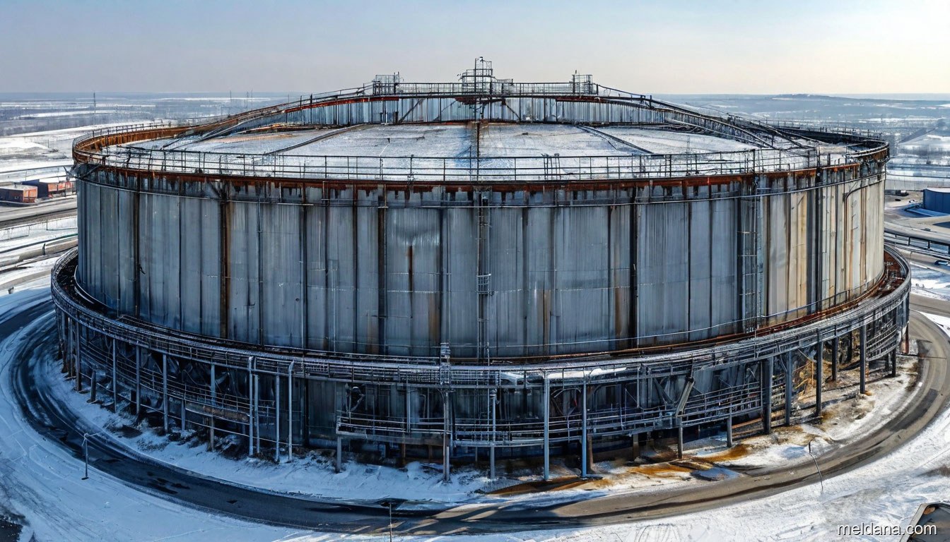 Антидроновая защита резервуара РВС-50000 Орле — ЗОК ЗАСЛОН по СП 542