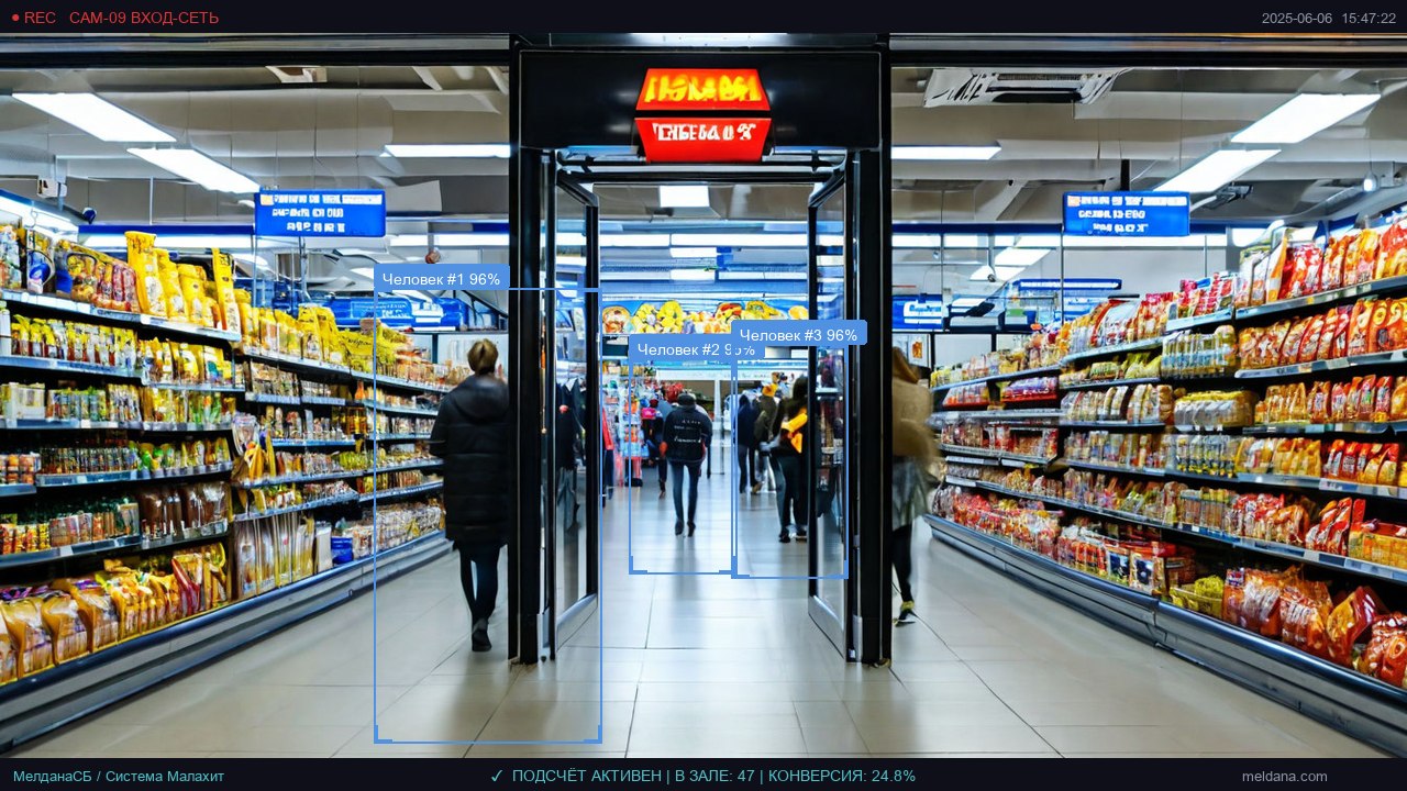 Retail-аналитика для магазинов в Орле: подсчёт посетителей, конверсия, очереди