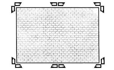 вариант размещения видеокамер вариант размещения видеокамер схема